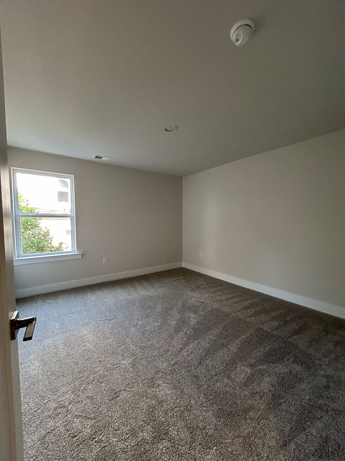 Model 1 upstairs bedroom, unfurnished