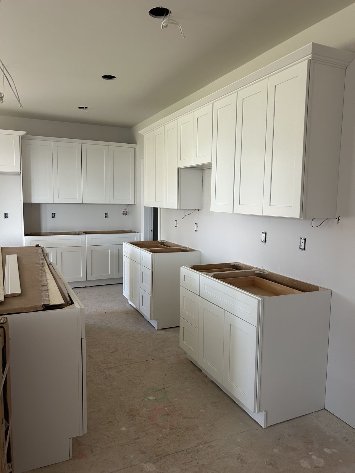 A closer look at the cabinets